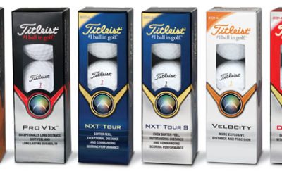 Titleist avanza aún más su rendimiento en 2014 con las nuevas pelotas NXT Tour, NXT Tour S, Velocity y DT Solo