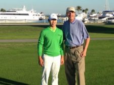 Ron Garl jugó con joven estrella china Guan Tianlang en Longboat Key Club