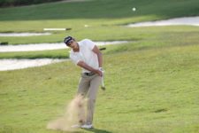 David Vanegas en la cancha (Cortes PGA LA/ E. Berardi)