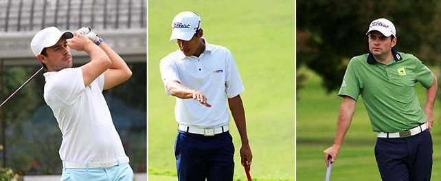 Ricardo Salazar, Carlos Rodríguez y Marcelo Rozo, al frente tras la primera ronda en La Sabana