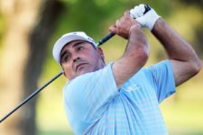 CÓRDOBA, ARGENTINA - ABRIL 16, 2014: El argentino Ángel Cabrera durante el Pro-Am del 83° Abierto OSDE del Centro presentado por FiberCorp este miércoles en el Córdoba Golf Club. Enrique Berardi/PGA TOUR