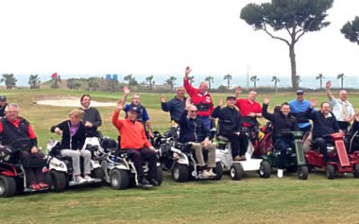 Comienza en Terramar el European Challenge for Wheelchair Golfers