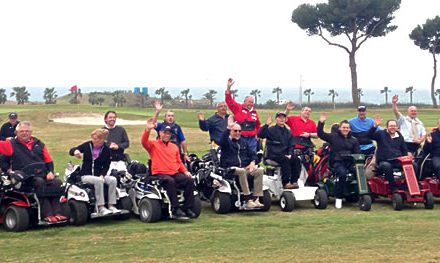 Comienza en Terramar el European Challenge for Wheelchair Golfers