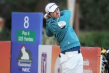 MONTEVIDEO, URUGUAY - ABRIL 24, 2014: El argentino Armando Zarlenga durante la primera ronda del Roberto De Vicenzo Invitational Copa NEC en el Club de Golf del Uruguay. Enrique Berardi/PGA TOUR