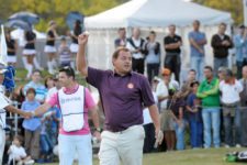 CÓRDOBA, ARGENTINA - ABRIL 19, 2014: El argentino Fermín Noste durante la tercera ronda del 83° Abierto OSDE del Centro presentado por FiberCorp en el Córdoba Golf Club en Córdoba, Argentina. Enrique Berardi/PGA TOUR