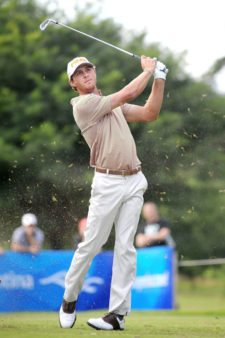 ÓRDOBA, ARGENTINA - ABRIL 19, 2014: El estadounidense William Kropp durante la tercera ronda del 83° Abierto OSDE del Centro presentado por FiberCorp en el Córdoba Golf Club en Córdoba, Argentina. Enrique Berardi/PGA TOUR