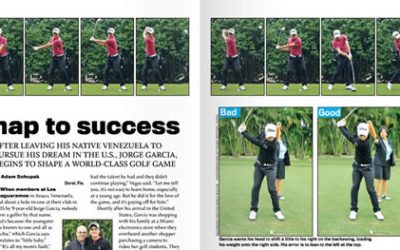 «Pichu» García analizado  en Golfweek
