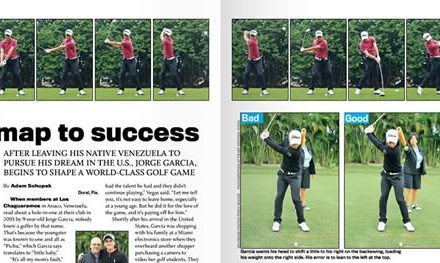 «Pichu» García analizado  en Golfweek
