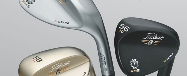 Titleist Presenta los Nuevos Wedges Vokey SM5