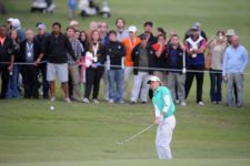 MONTEVIDEO, URUGUAY - 27 de abril: Tommy Cocha durante la ronda final del Roberto De Vicenzo Invitacional Copa NEC en el Club de Golf del Uruguay el 27 de abril de 2014. Enrique Berardi/PGA TOUR