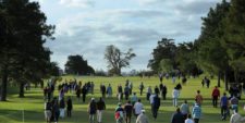 MONTEVIDEO, URUGUAY - 27 de abril: Durante la ronda final del Roberto De Vicenzo Invitacional Copa NEC en el Club de Golf del Uruguay el 27 de abril de 2014. Enrique Berardi/PGA TOUR