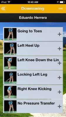 Aprenda a jugar golf con nueva aplicación