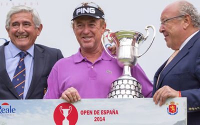 Miguel Ángel Jiménez también gana en casa el Open de España soñado