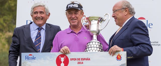 Miguel Ángel Jiménez también gana en casa el Open de España soñado