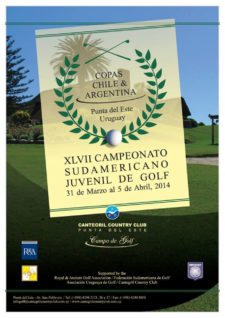 XLVII Campeonato Sudamericano Juvenil realizado en el Club de Golf de Punta del Este, Uruguay