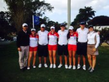 XLVII Campeonato Sudamericano Juvenil realizado en el Club de Golf de Punta del Este, Uruguay (cortesía Alejandra Mauri)