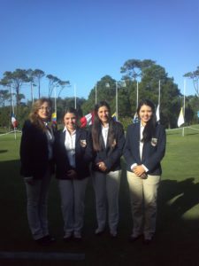 XLVII Campeonato Sudamericano Juvenil realizado en el Club de Golf de Punta del Este, Uruguay (cortesía Alejandra Mauri)