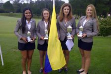 Suramericano Juvenil Campeonas (cortesía Fedegolf)