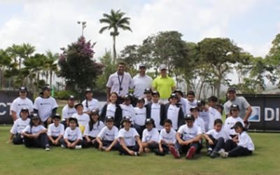 Diego Larrazabal dictó clínica en la Lagunita Country Club