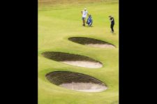 Luke Donald en el 18 (Stuart Franklin / Getty Images)