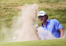 Brooks Koepka en hoyo 15 (cortesía Matthew Lewis / Getty Images)