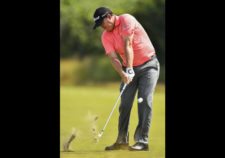 Jason Dufner en hoyo 8 (cortesía Stuart Franklin / Getty Images).