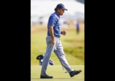 Phil Mickelson en Green No.5 (cortesía Tom ennington / Getty Images).