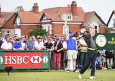 Rory McIlroy en hoyo 3 (cortesía Stuart Franklin / Getty Images)