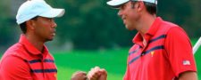 Tiger Woods & Matt Kuchar (cortesía America's Golf Cup)