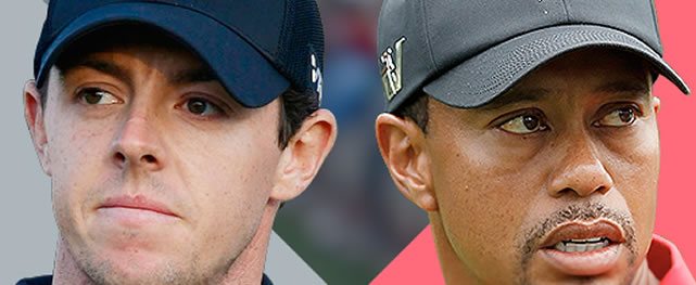 Rory McIlroy vs Tiger Woods