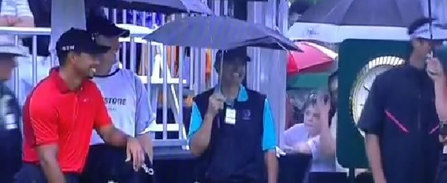 Tiger Bromea con Bubba en WGC-Bridgestone