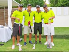 Mike Dunne, Luis Picard-Ami y Carlos Raul Barriga; Campeones del Faydola Invitational 2014