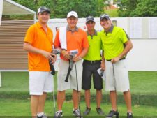 Mike Dunne, Luis Picard-Ami y Carlos Raul Barriga; Campeones del Faydola Invitational 2014