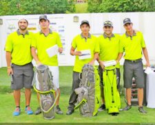 Mike Dunne, Luis Picard-Ami y Carlos Raul Barriga; Campeones del Faydola Invitational 2014