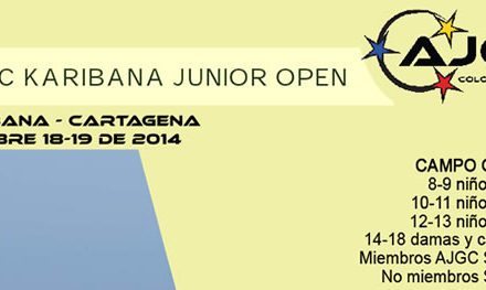 Cierre de inscripciones AJGC Karibana Junior Open