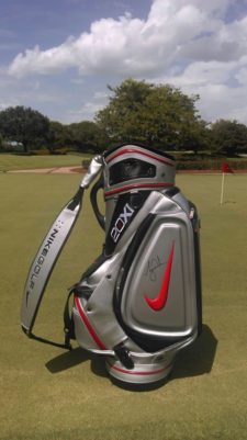 La bolsa firmada por Tiger Woods que se sorteará en la Bridgestone America's Golf Cup