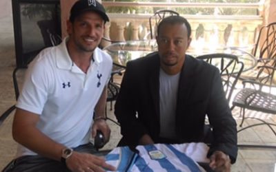 Tiger, fanático de Messi y de la selección Argentina