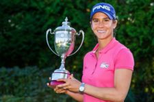 Azahara Muñoz conquista el Open de Francia 2014 (Cortesía Ladies European Tour-LET - Tristan Jones)