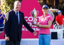 Azahara Muñoz conquista el Open de Francia 2014 (Cortesía Ladies European Tour-LET - Tristan Jones)