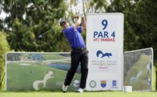 BOGOTA, COLOMBIA (OCT. 1, 2014) - El colombiano Marcelo Rozo en acción durante el Pro-Am previo al Arturo Calle Colombian Classic presentado por Avianca. Rozo inicia la semana como No. 1 de la Orden de Mérito del PGA TOUR Latinoamérica en Pueblo Nuevo CC. (Enrique Berardi/PGA TOUR)