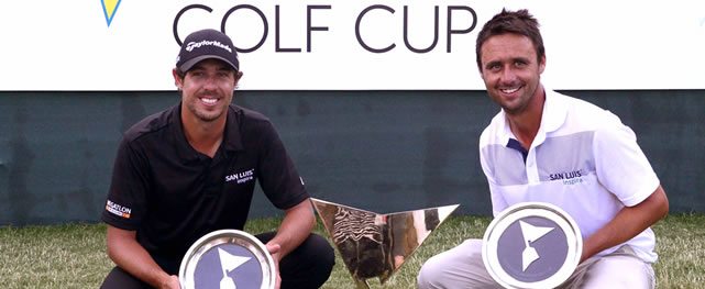 Echenique y Domínguez, la fórmula argentina para ganar la Bridgestone America’s Golf Cup