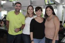 Luis Toro, Raquel Bugalo, Beatriz Urdaneta y María Elisa Arias