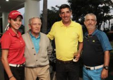 María Andreina Barrero, Julián Fernández, Juan Carlos Gilly y Hernando Alfonzo