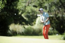 BUENOS AIRES, ARGENTINA - (OCT. 22, 2014) - El exgoleador argentino Gabriel Omar Batistuta fue una de las figuras que participaron en el Pro-Am de la Bridgestone America's Golf Cup en Olivos Golf Club este miércoles. (Enrique Berardi/PGA TOUR)