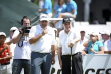 Ángel Cabrera & Roberto De Vicenzo (cortesía Enrique Berardi / PGA LA)