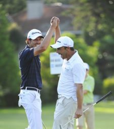 Equipo Ganador Echenique & Domínguez (cortesía Enrique Berardi / PGA LA)