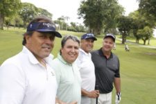 Juan Carlos Sánchez, Fernando Alvarez, Juan Carlos Obregón y Henrique Lavie