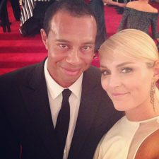 Tiger Woods & Lindsey Vonn (cortesía www.golfdigest.com)