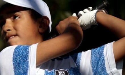 Un niño prodigio del golf Argentino se roba los titulares