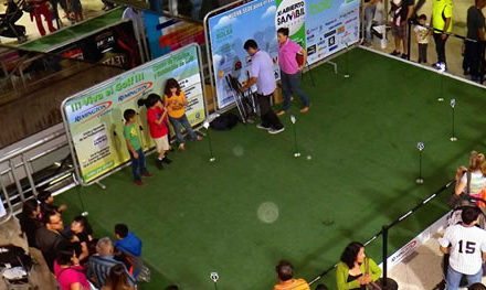 2da noche del Putting Green en Plaza La Fuente del Sambil Caracas